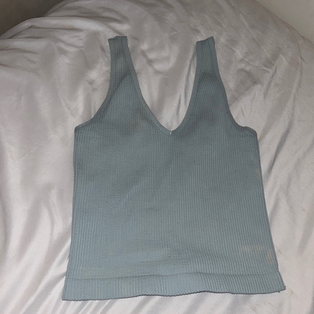 nikibiki teal tank top